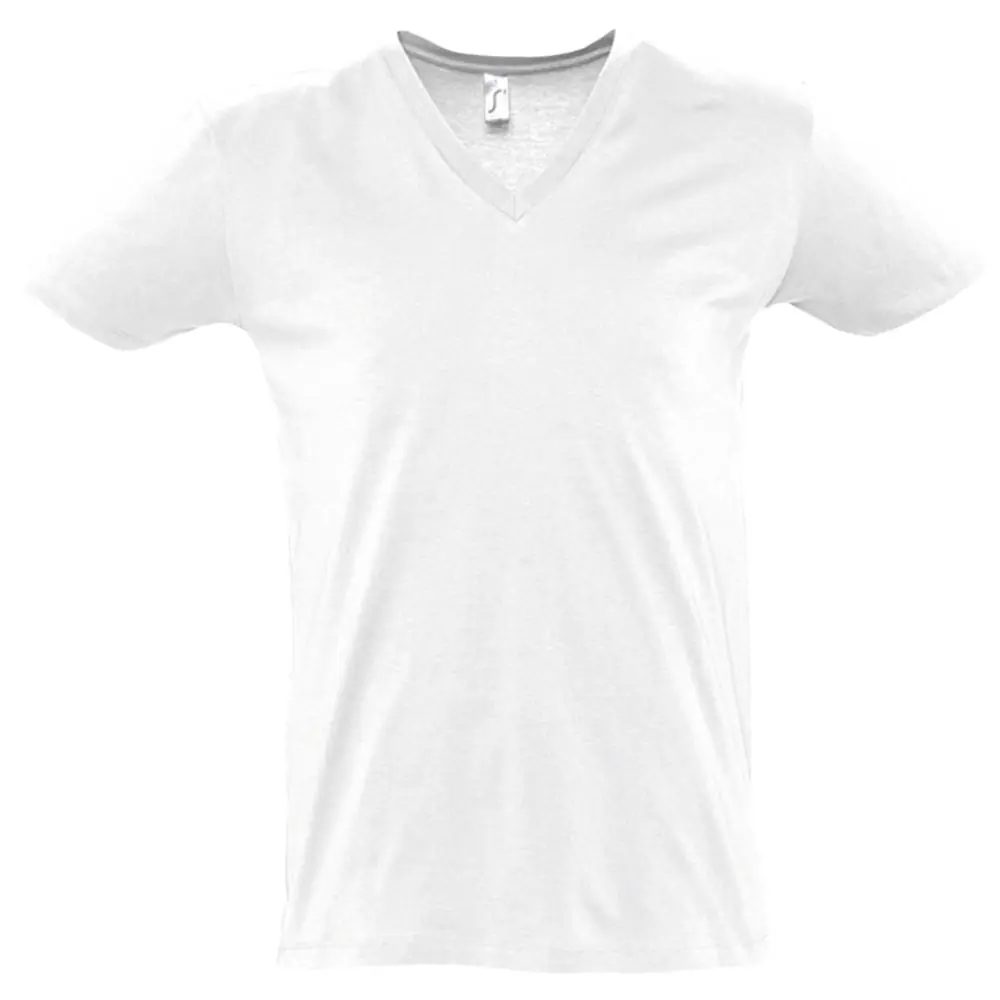 Футболка мужская с глубоким V-обр. вырезом Master 150, белая, размер XL