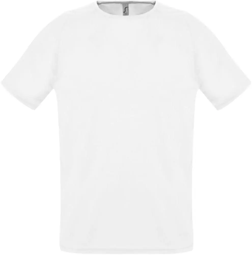 Футболка унисекс Sporty 140 белая, размер L