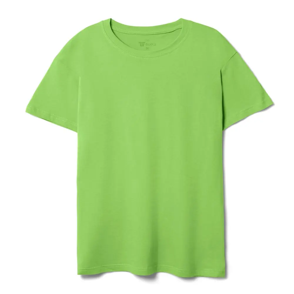 Футболка унисекс T-bolka 140, зеленое яблоко, размер L