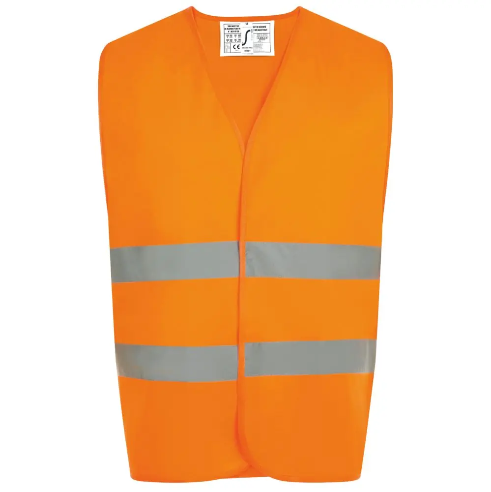 Жилет светоотражающий Secure Pro оранжевый неон, размер S/M