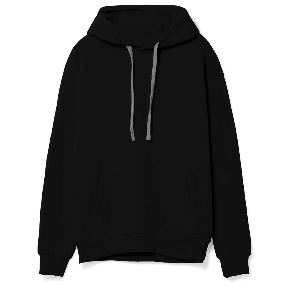 Толстовка с капюшоном Unit Kirenga Heavy черная, размер S