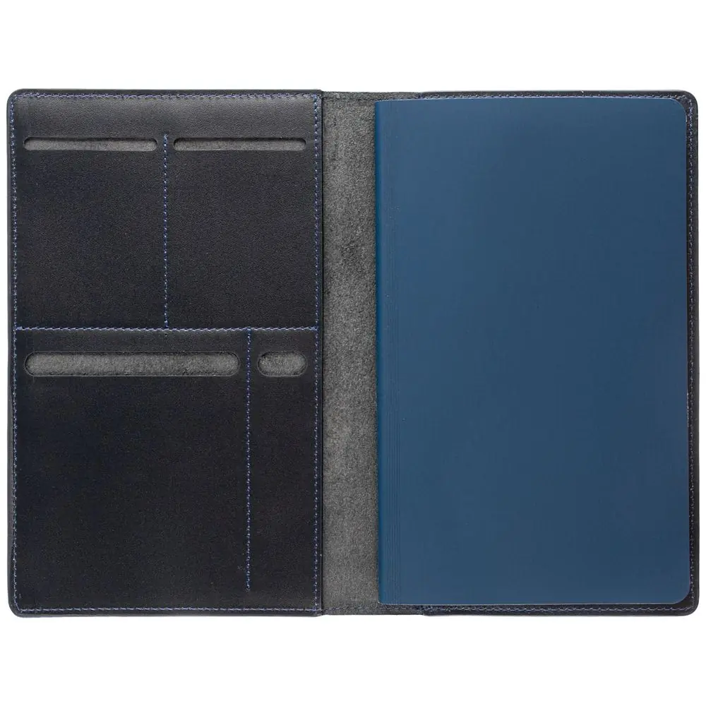 Еженедельник-портфолио Remini, недатированный, темно-синий