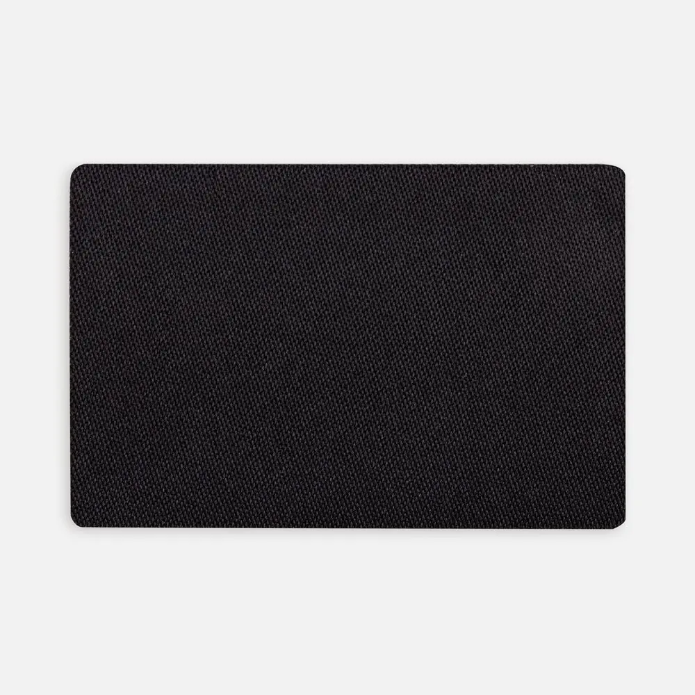 Наклейка тканевая Lunga, L, черная