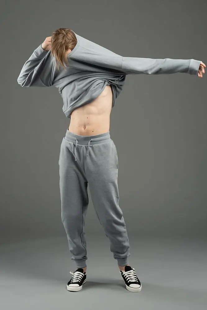 Джоггеры J2, серые, размер XL/XXL