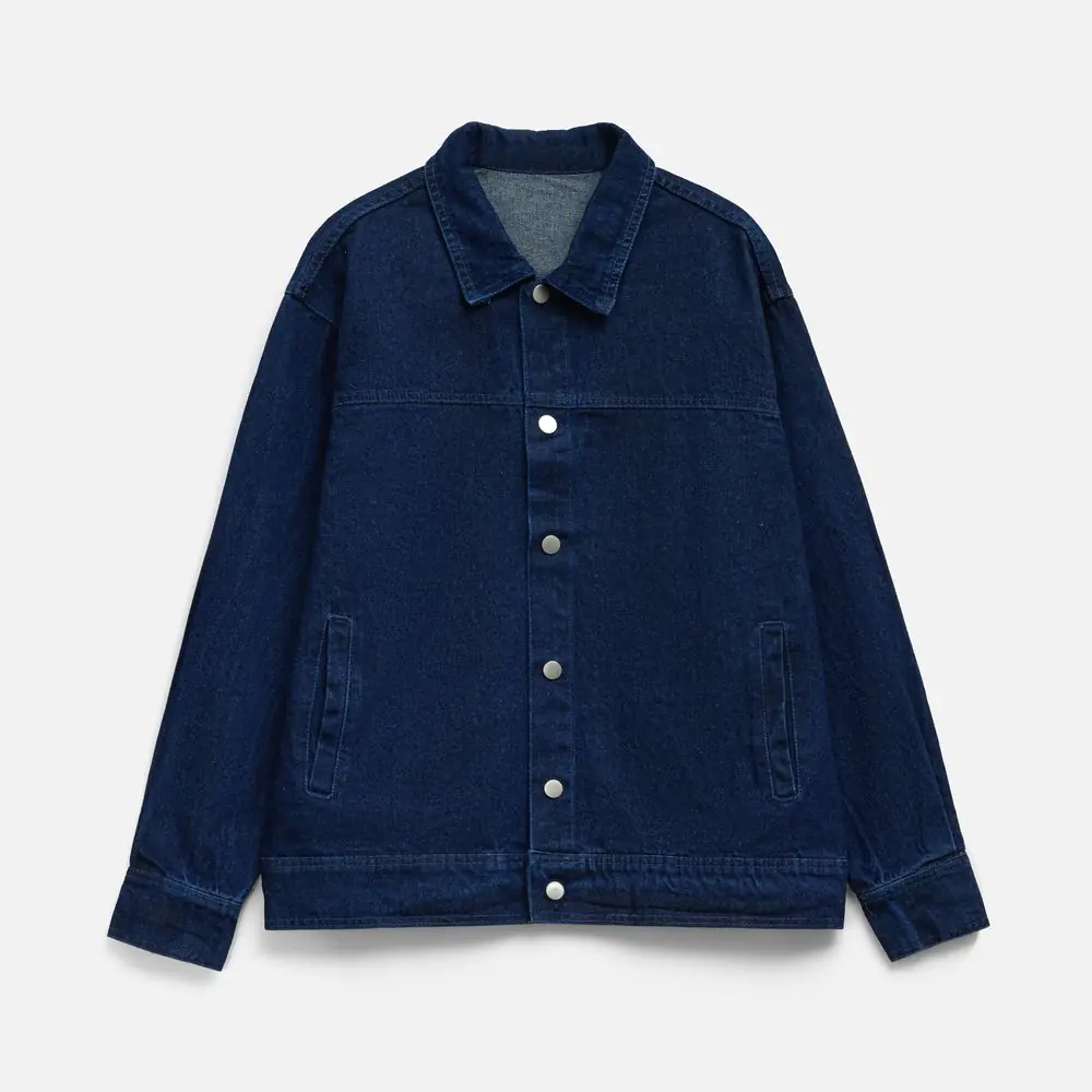 Куртка джинсовая O1, темно-синяя, размер XL/XXL