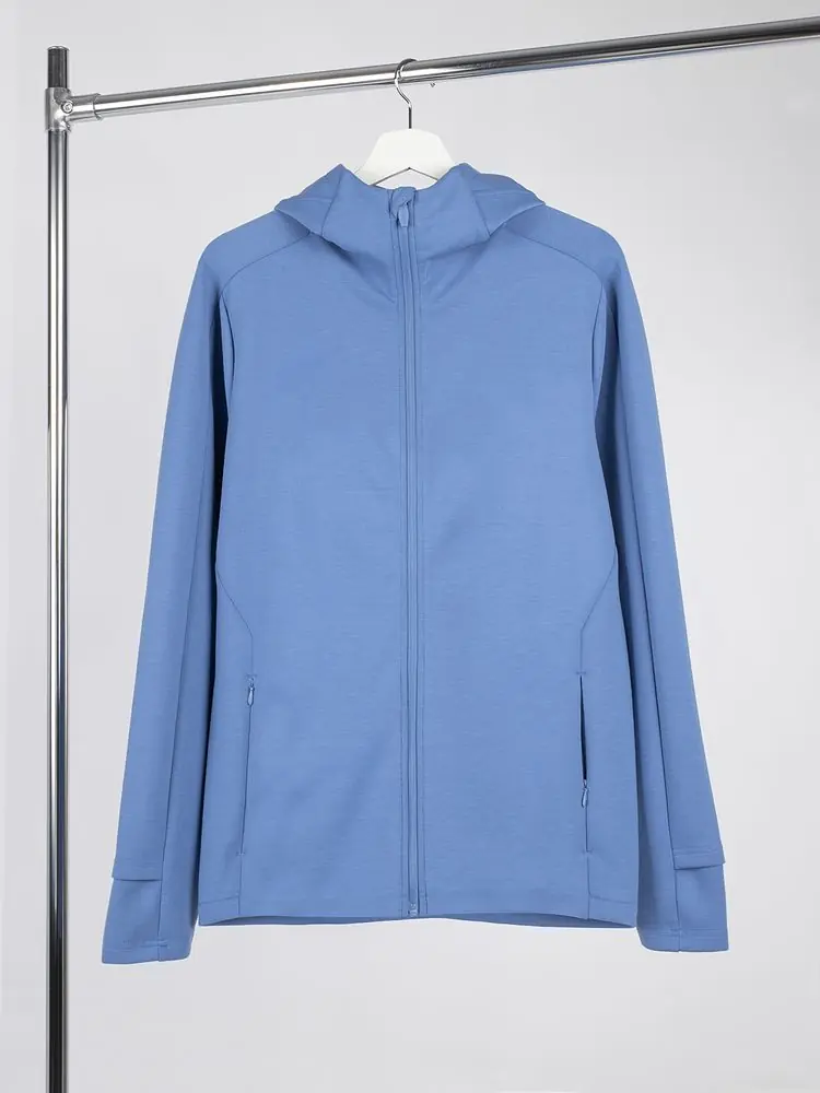 Куртка с капюшоном унисекс Begi, синяя, размер XXL