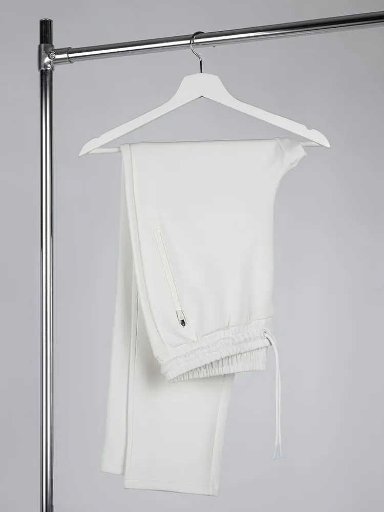 Джоггеры Lovi, молочно-белые, размер XXL