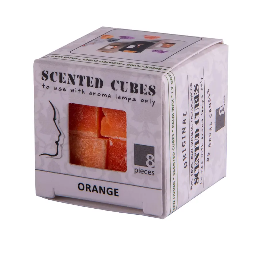 Аромакубики ТЮЛЬПАН (8шт) (#ff9500;, 3,4х3,4х3,4см)