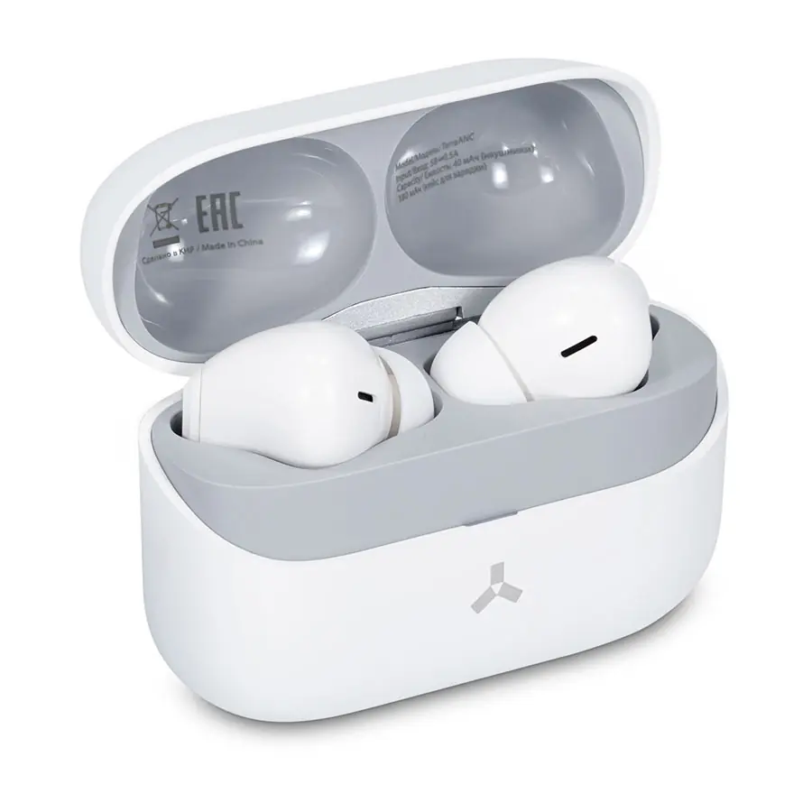 Беспроводные наушники Accesstyle Terra ANC, белый (#FFFFFF;, 32.7 × 24.7 × 7.0 мм)