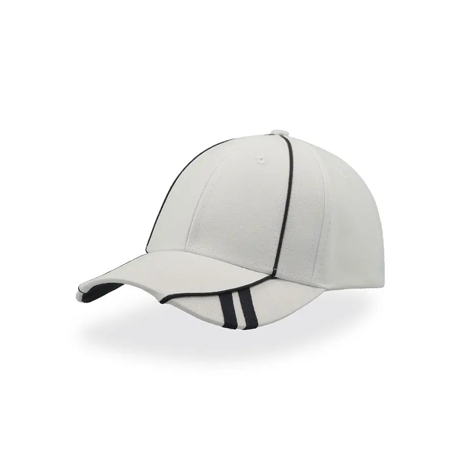 Бейсболка "Ace", 6 клиньев,  застёжка на липучке (#FFFFFF;, 58,5 см)