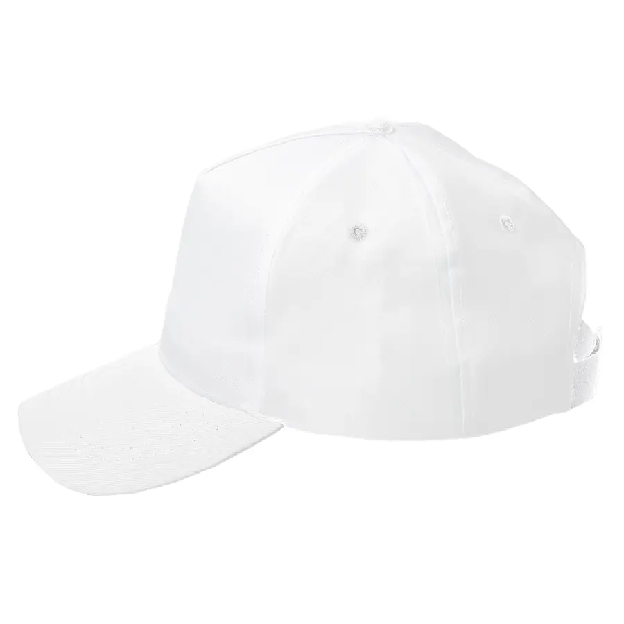 Бейсболка Fortuna, 5 клиньев, застежка на липучке (#FFFFFF;, 58,5 см)