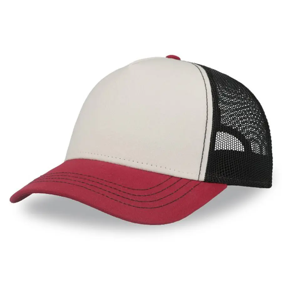 Бейсболка RAPPER CANVAS-S, 5 клиньев, пластиковая застёжка (#FFFFFF;, 58,5 см)