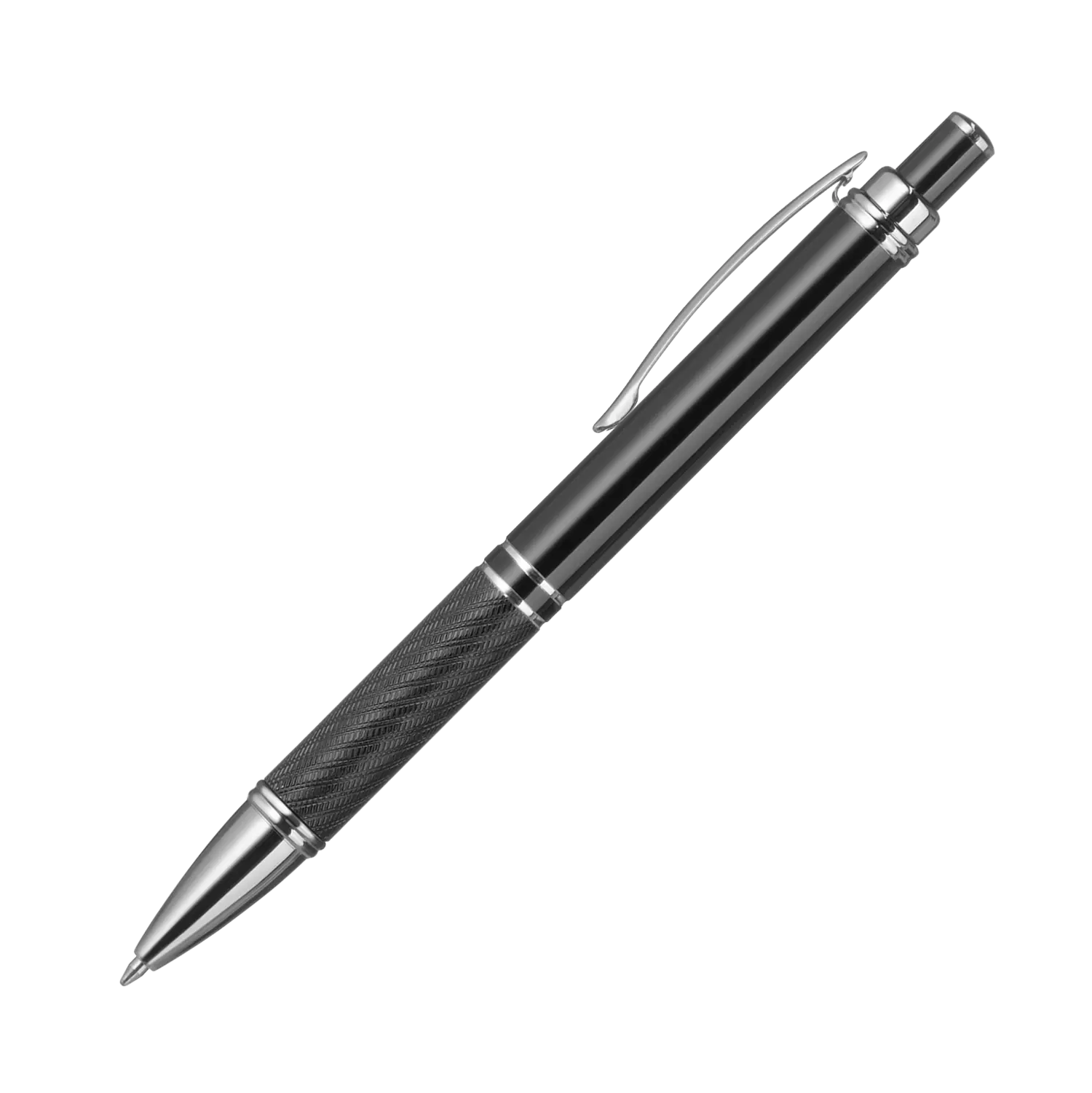 Шариковая ручка Crocus, черная