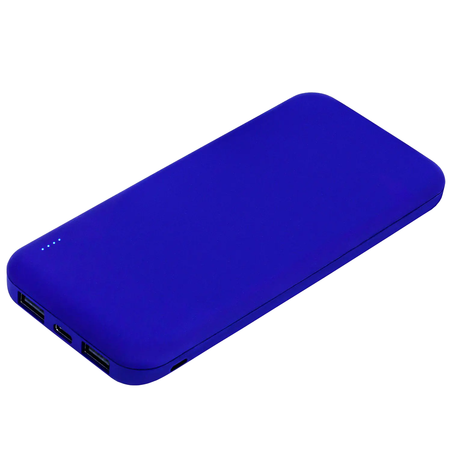 Внешний аккумулятор с подсветкой Luce Ultramarine 10000 mAh, ярко-синий