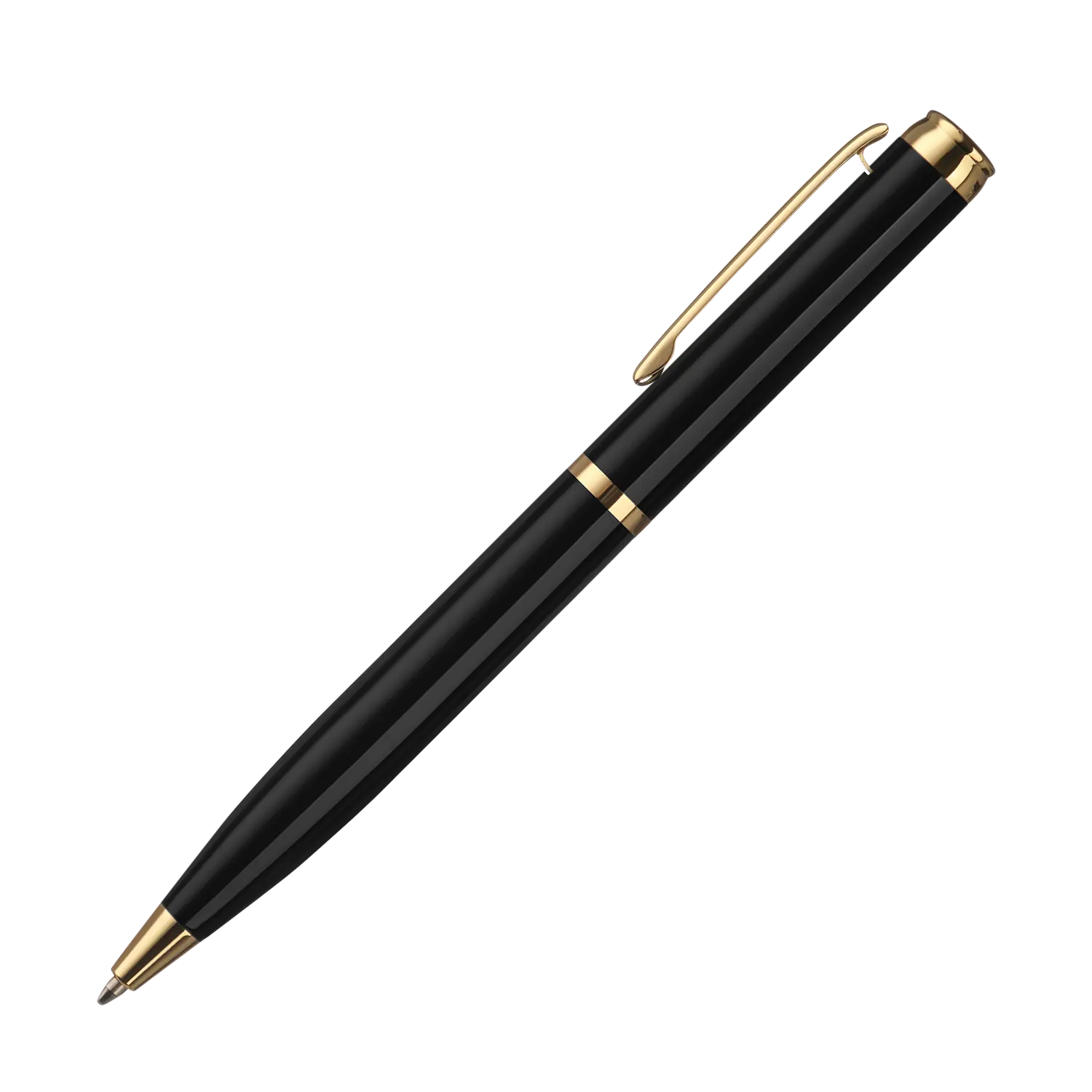 Шариковая ручка Sonata BP, черная/позолота