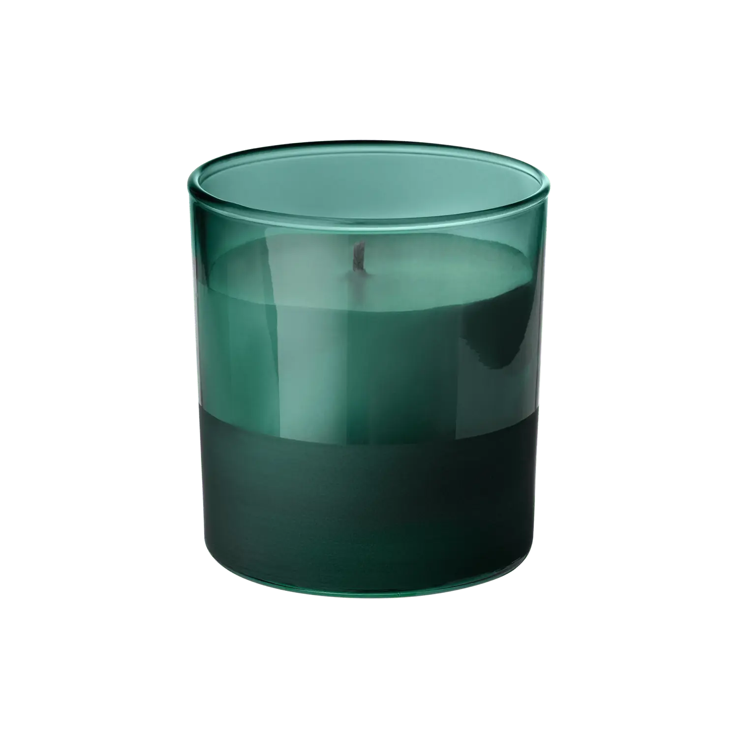 Ароматическая свеча Emerald, зеленая