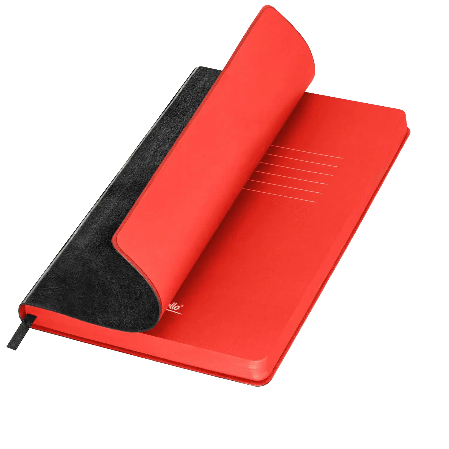 Ежедневник River side недатированный, черный/красный (без упаковки, без стикера)