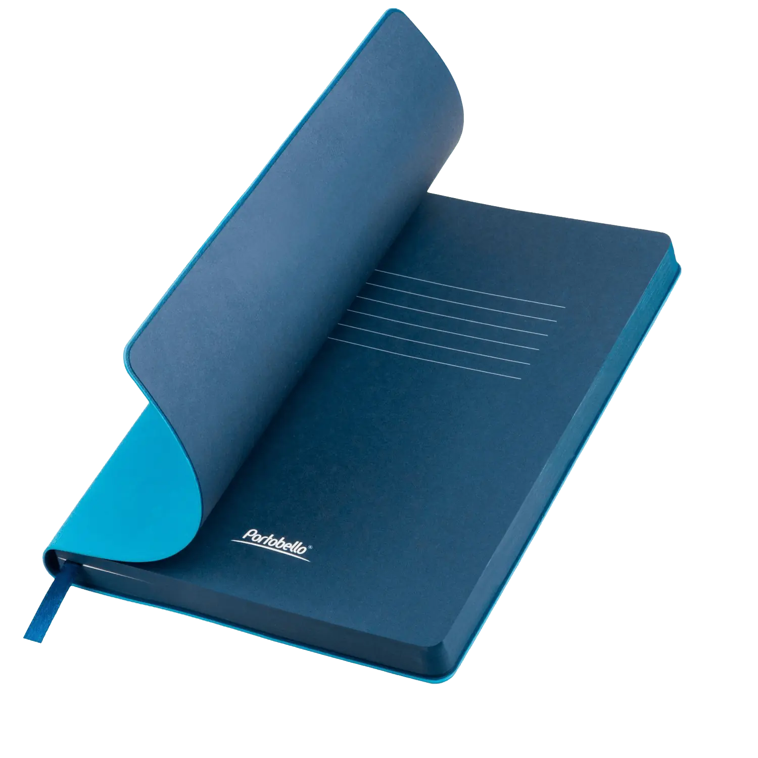 Ежедневник Latte NEW недатированный, голубой/синий (без упаковки, без стикера)