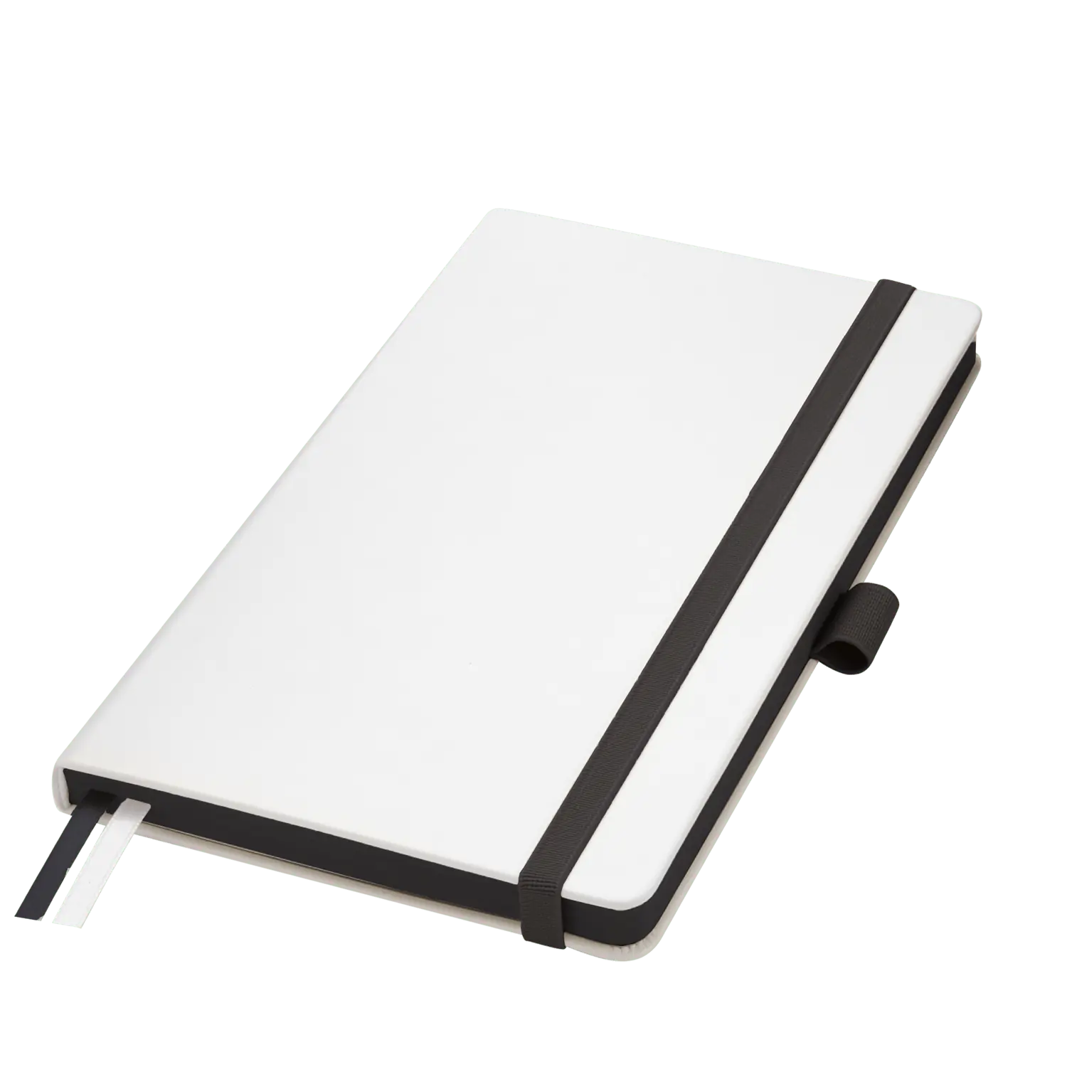 Ежедневник Arctic недатированный, белый/черный