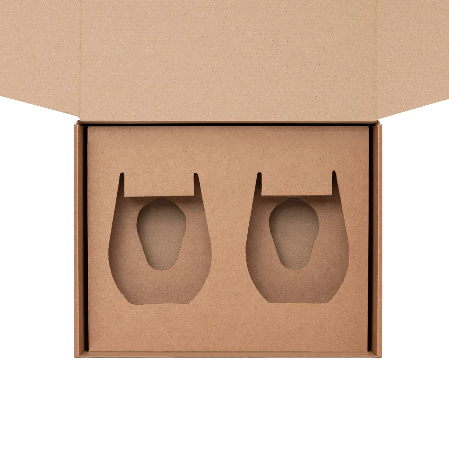 Доп. ложемент под 2 стакана для воды (для рифленого стекла) в малую коробку (арт. 21001.020)