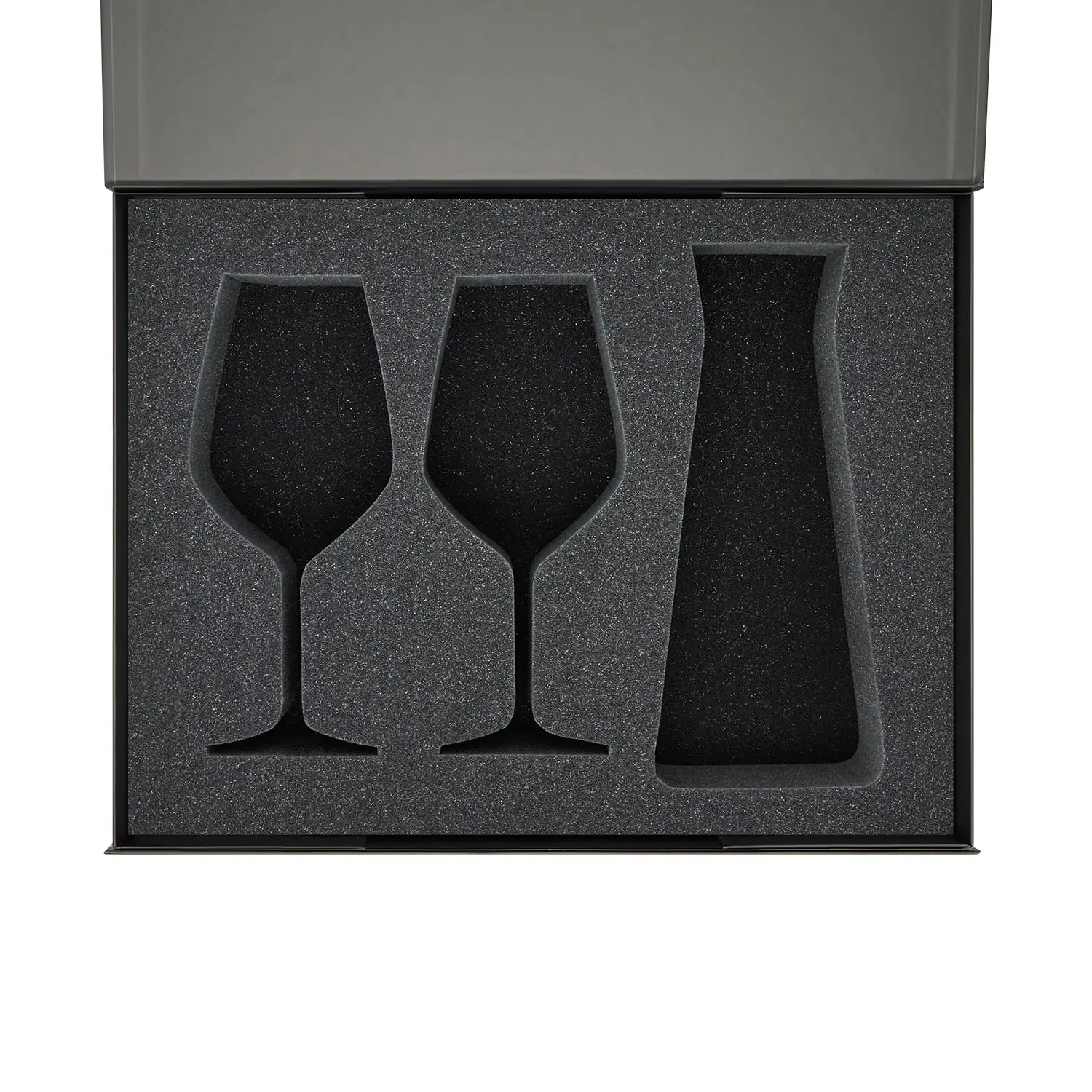 Ложемент под 2 бокала для вина + декантер в большую коробку-трансформер (арт. 695722)