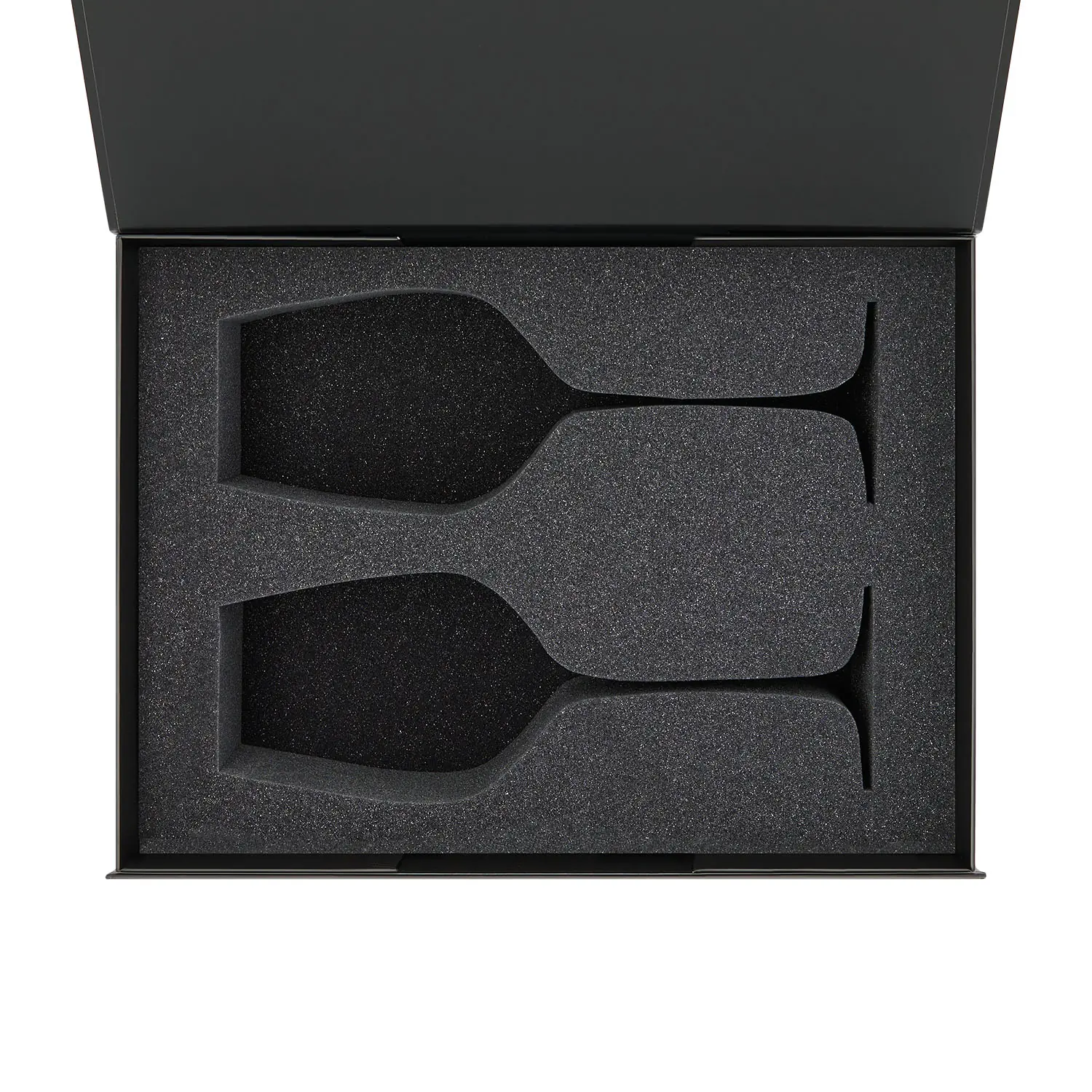 Ложемент под 2 бокала для вина (рифленое стекло) в среднюю коробку-трансформер (арт. 695721)