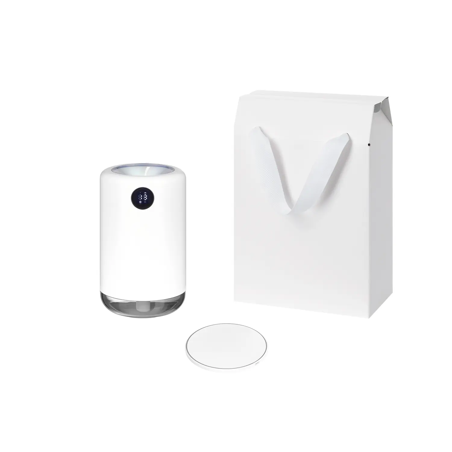 Подарочный набор Bliss, Auris, белый (увлажнитель воздуха, зарядное устройство)