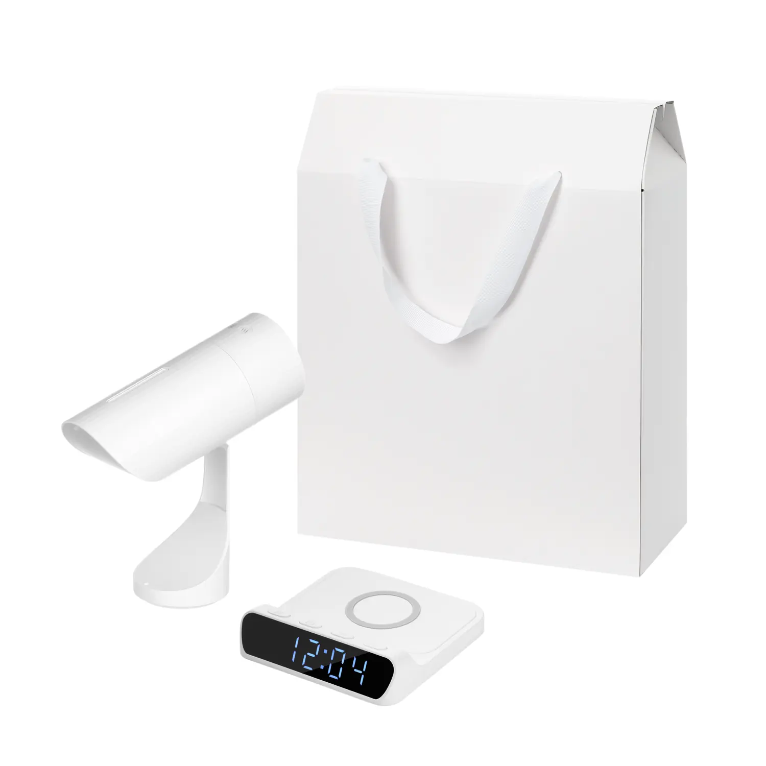 Подарочный набор Prisma, Rigel, белый (увлажнитель воздуха, зарядное устройство)