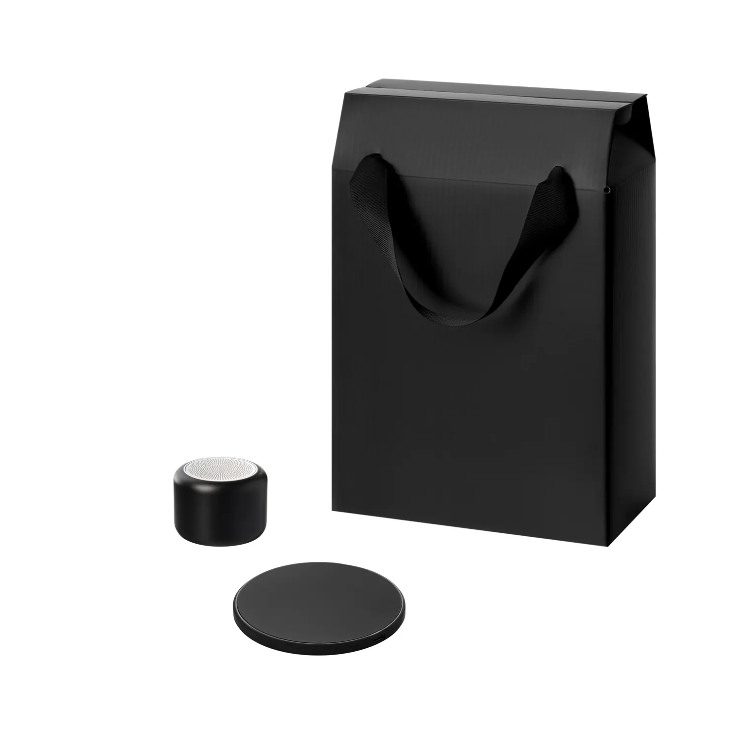 Подарочный набор Passion, Auris, черный (колонка, зарядное устройство)