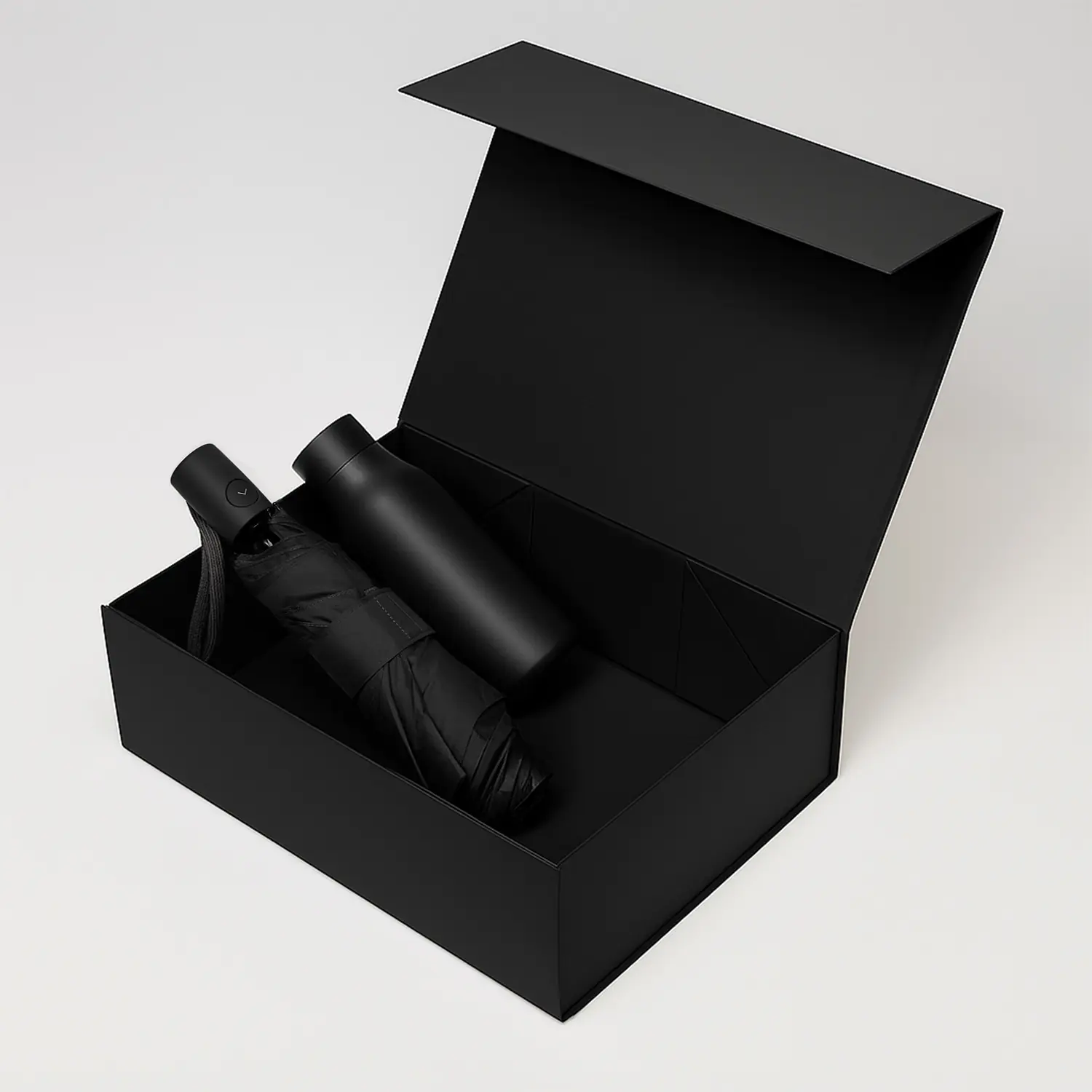 Подарочный набор Sevilla, Atlanta, черный (зонт, термобутылка)