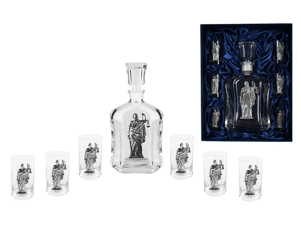 Набор со штофом ЮРИДИЧЕСКИИЙ