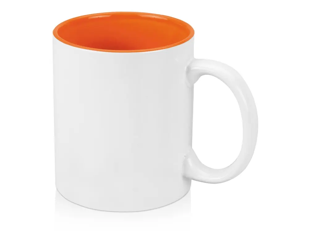 белый/оранжевый