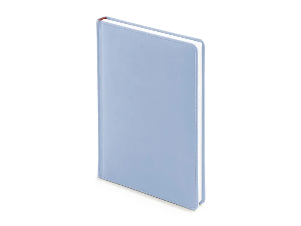 Ежедневник недатированный А5 Velvet, зефирный голубой