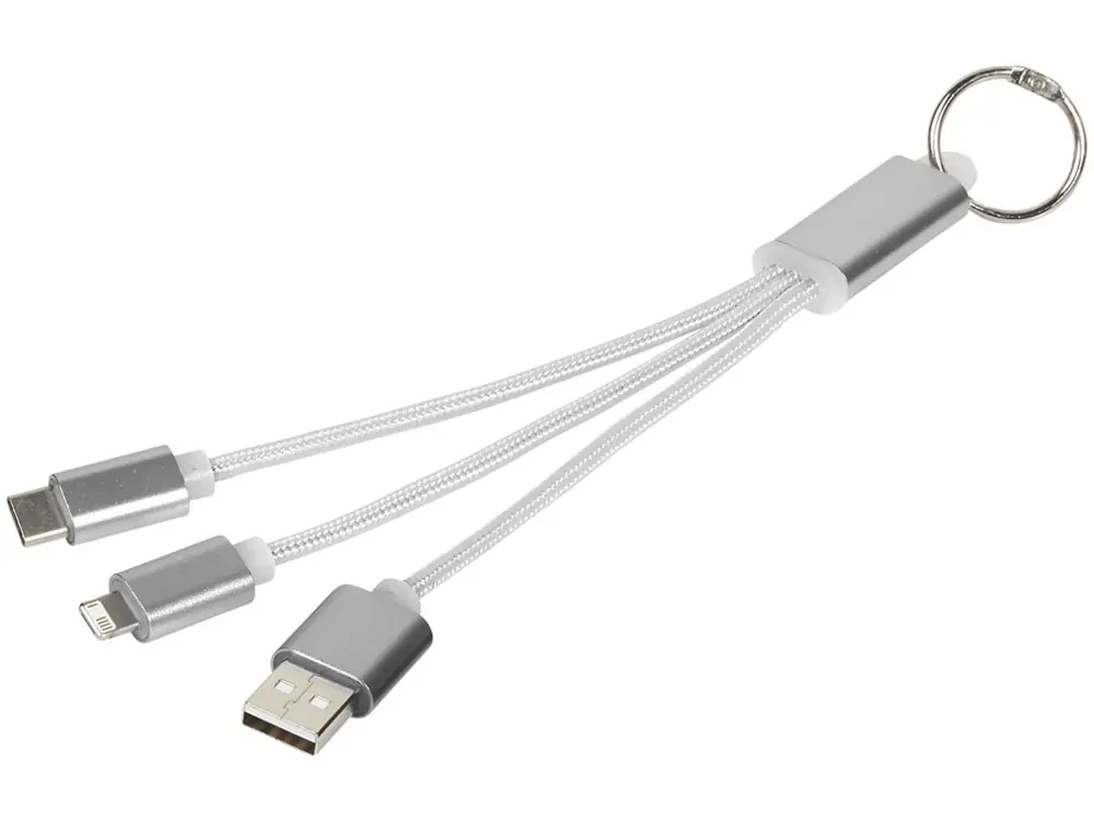 серебристый/белый