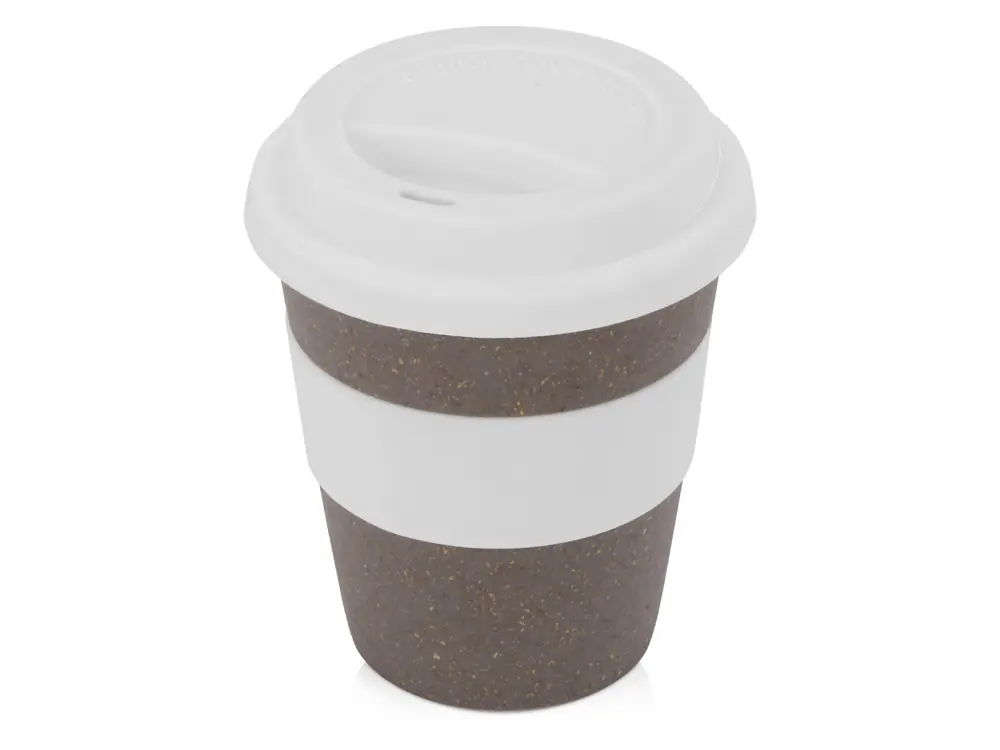 серо-коричневый/белый