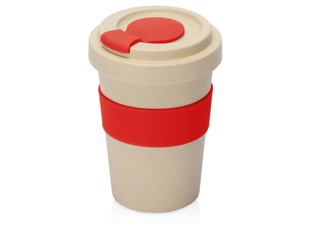 бежевый/красный