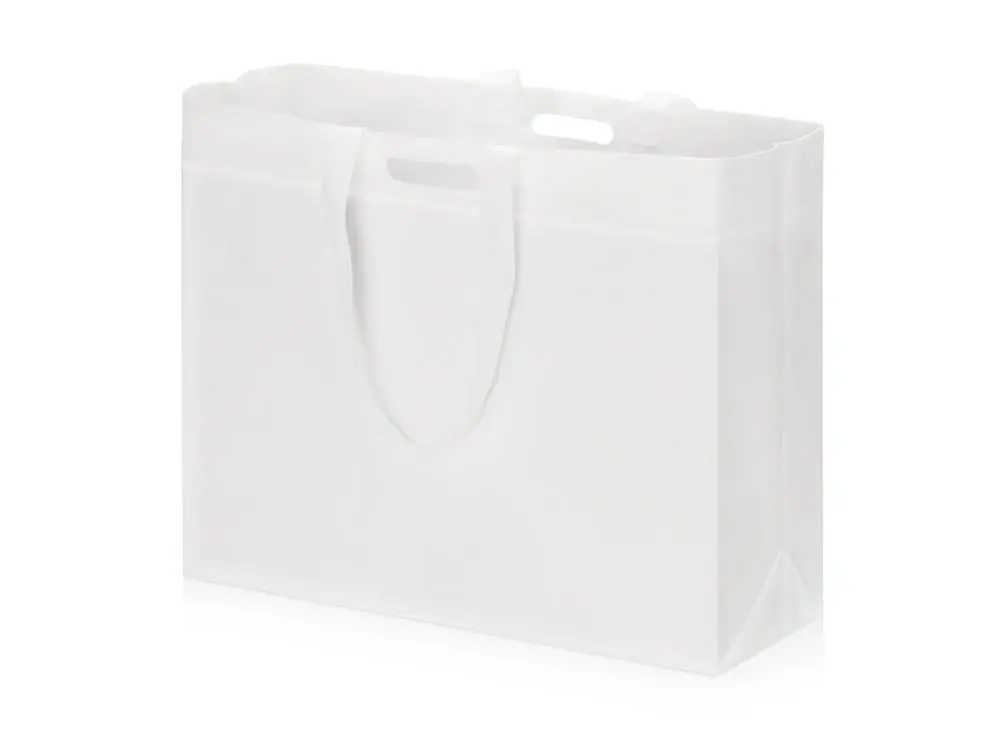 Сумка для покупок из спанбонда Scope, 455*160*380 с ручкой 550/30 мм, белый