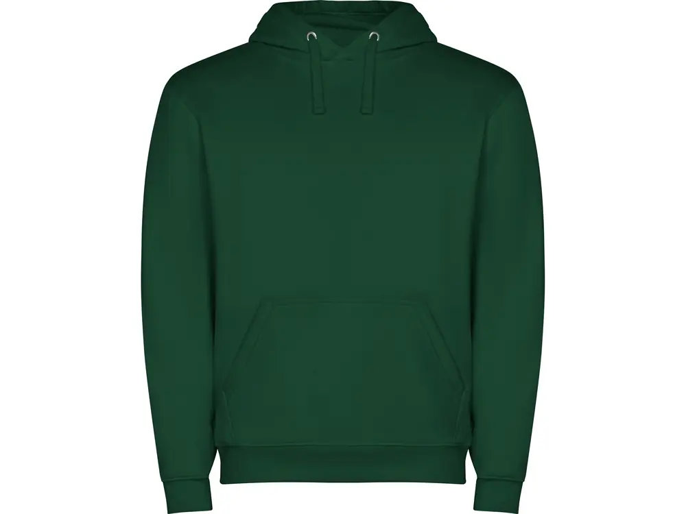 Толстовка с капюшоном Capucha мужская, бутылочный зеленый