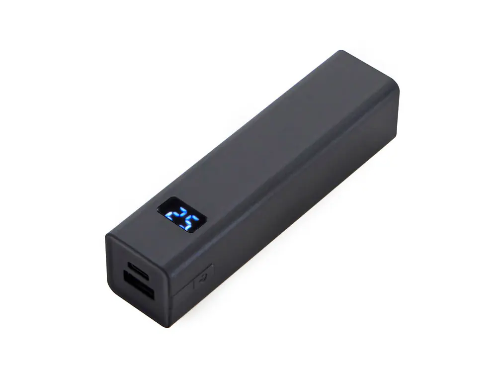 Внешний аккумулятор Rail, 5000 mAh, черный