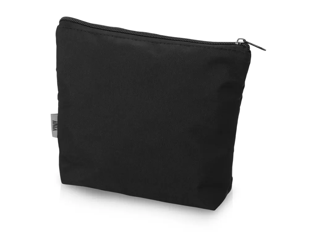 Косметичка из полиэстера 300D с подкладкой Amalia, черный