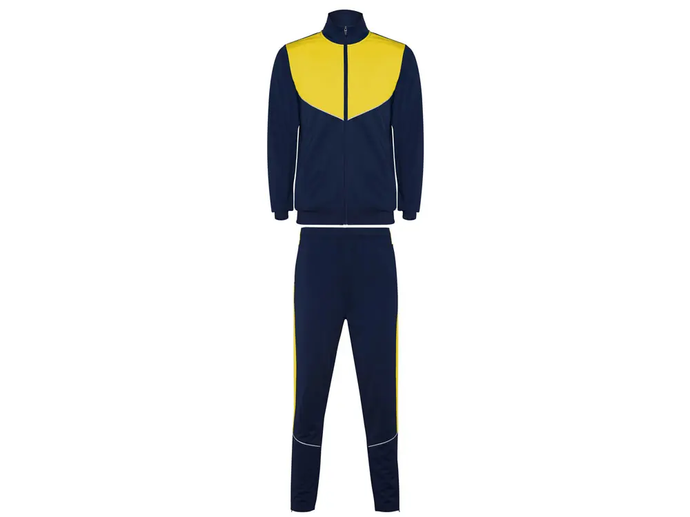 синий нэйви/желтый