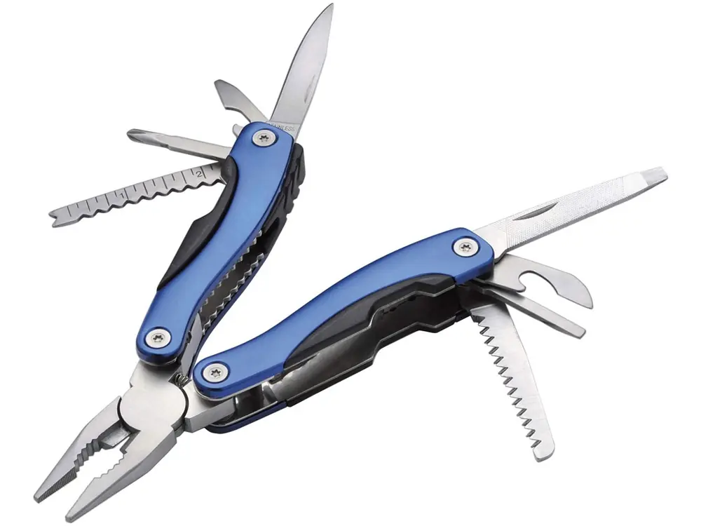 синий/черный/серебристый