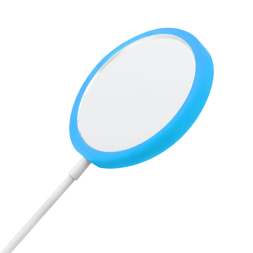 Белый/Голубой