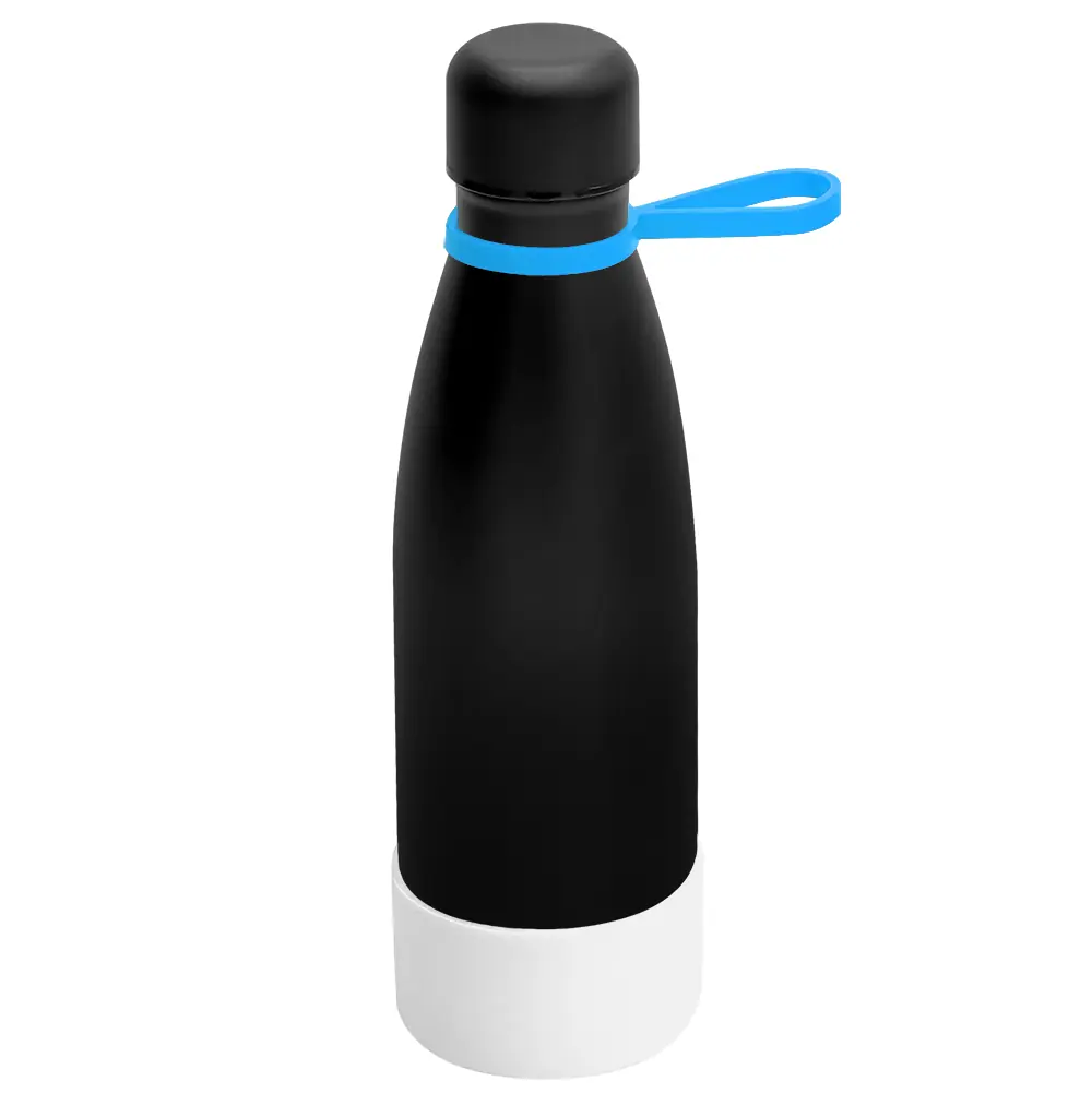 Чёрный/голубой/белый