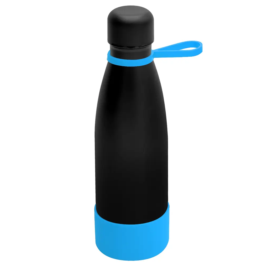 Черный/Голубой