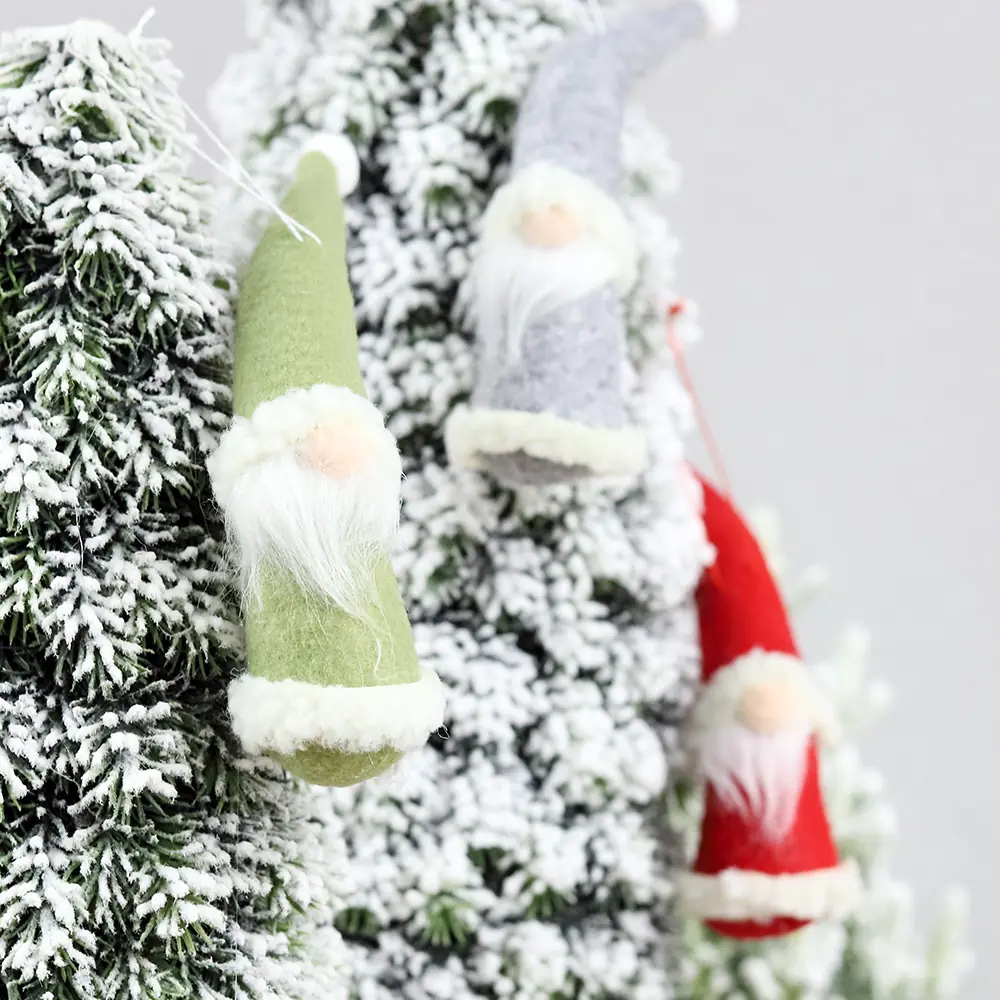 Новогоднее украшение рождественский гном Гехайм (1шт), зеленый