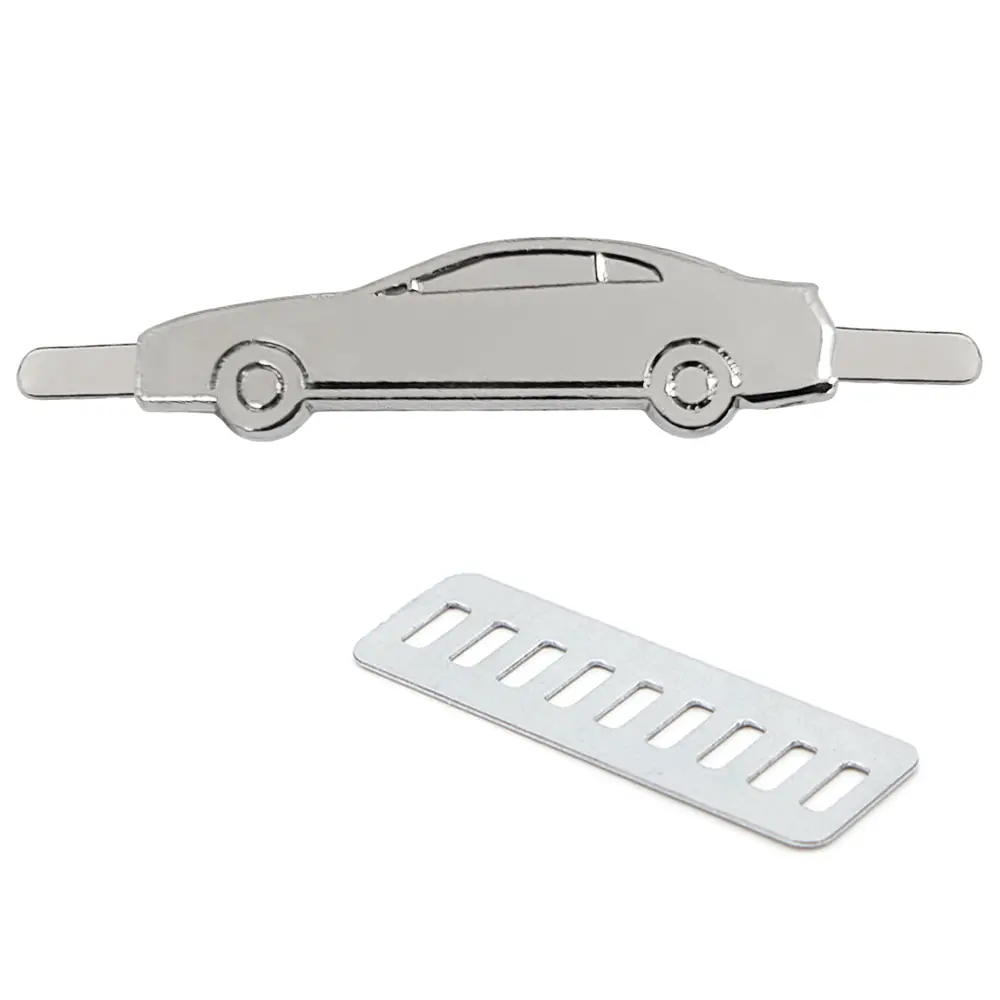 Шильд металлический - машина