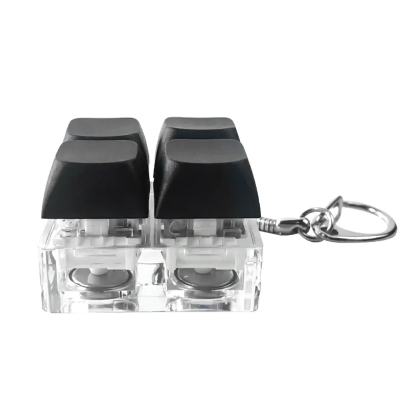 Брелок Press Anti Stress с LED подсветкой, черный