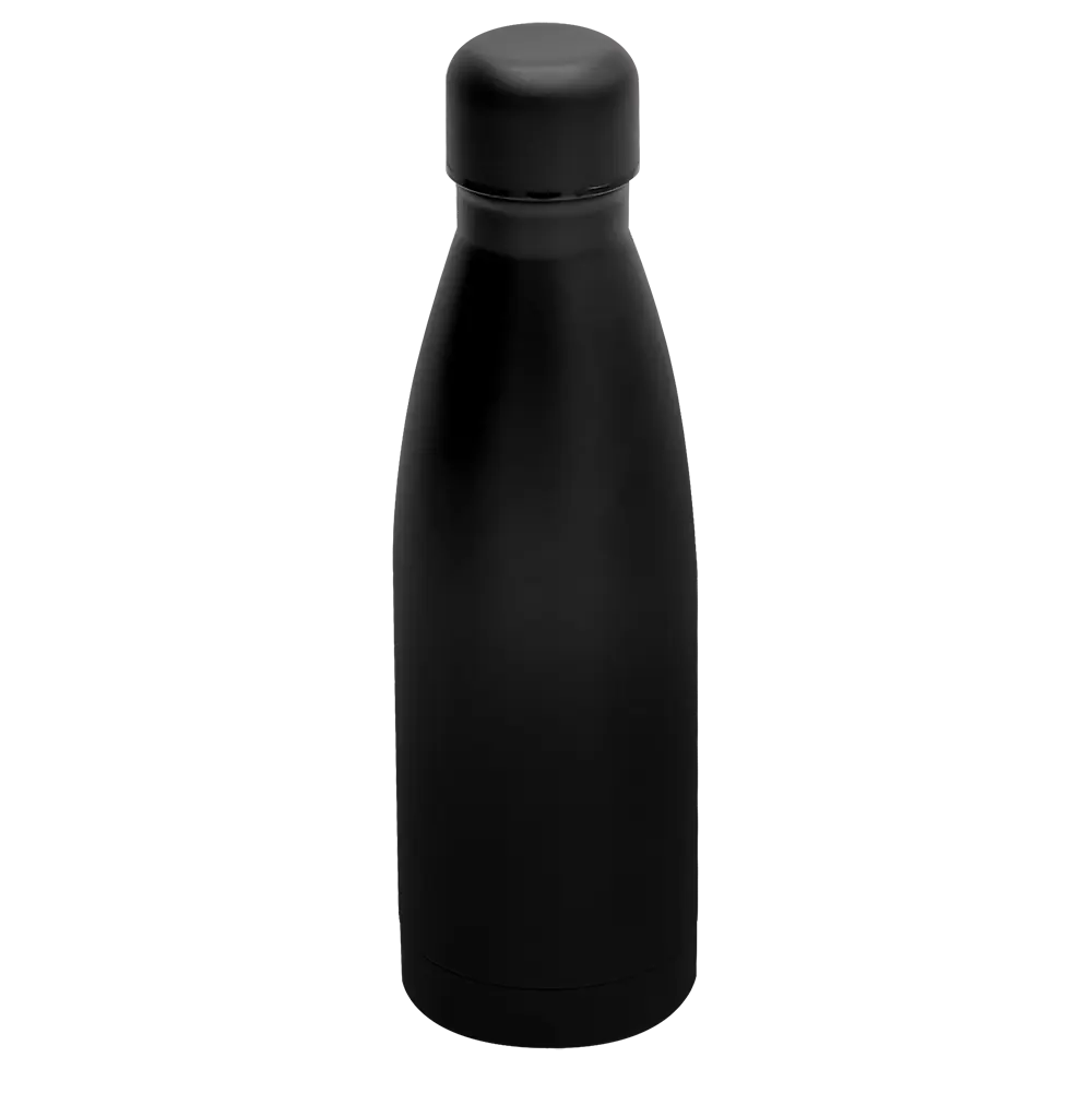 Термобутылка герметичная вакуумная Olivia, черный