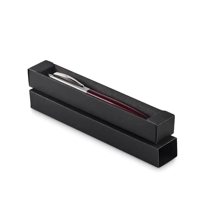 Push button pen in box